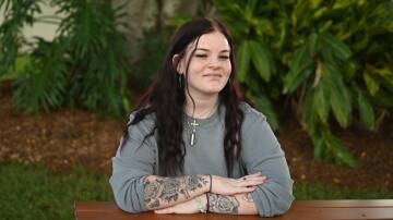 Emma Jacobson is just 20-years-old, but she has already had to cope with being homeless.But she moves into her own home next week. Picture by Cathy Adams