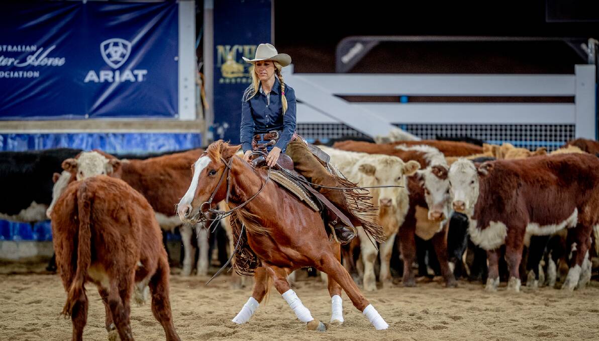 Leah Van Ewijk is set to compete in Australia's Greatest Horsewoman competition. Picture by Liz Speed Photography.
