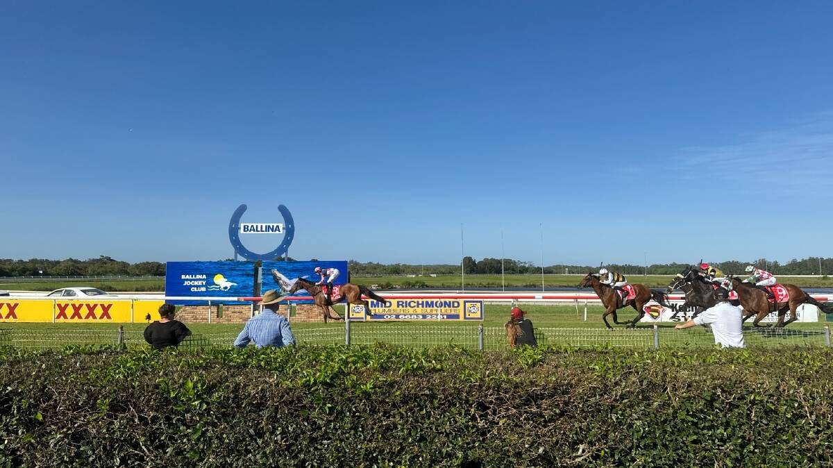 Ballina Jockey Club will receive $1.3 million from Racing NSW to upgrade its irrigation system. Picture supplied.
