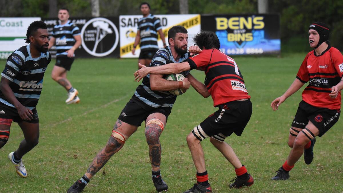 Ballina second-rower Harry Bungate has plenty of experience for the Seahorses.