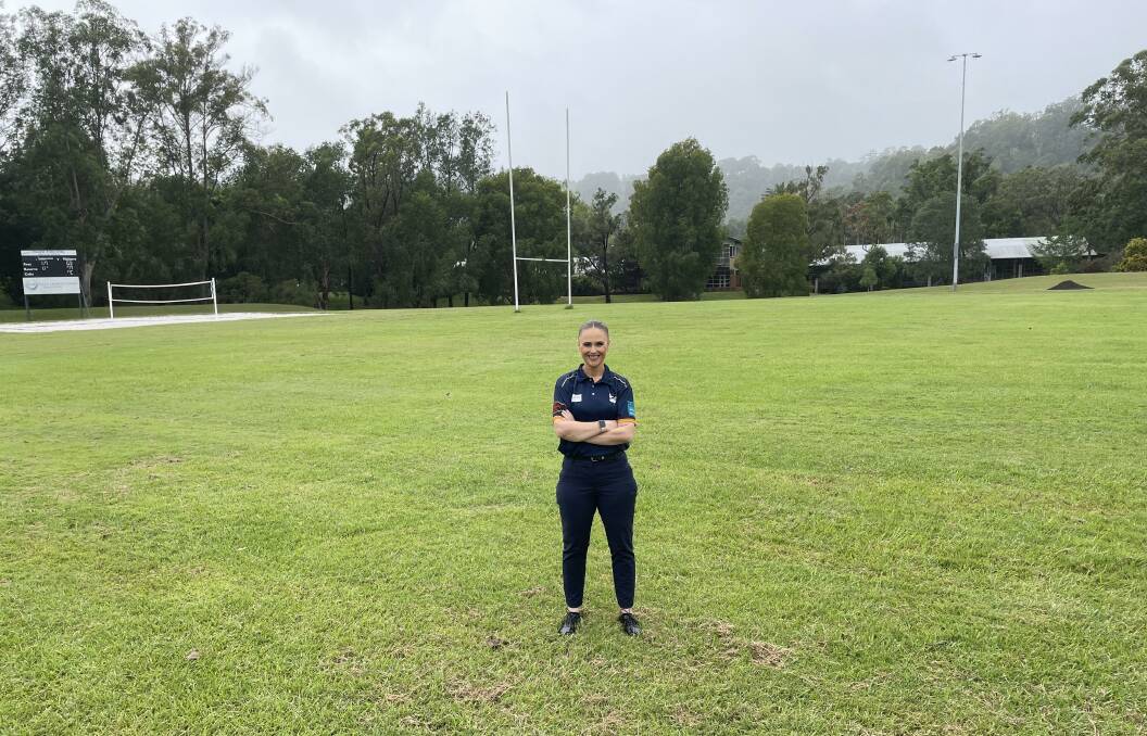 SCU coach Beth Whaanga is looking to rebuild the rugby program at the Gold Rats. Her focus is on bringing women and juniors in while running the men's team. Picture by Mitchell Craig.