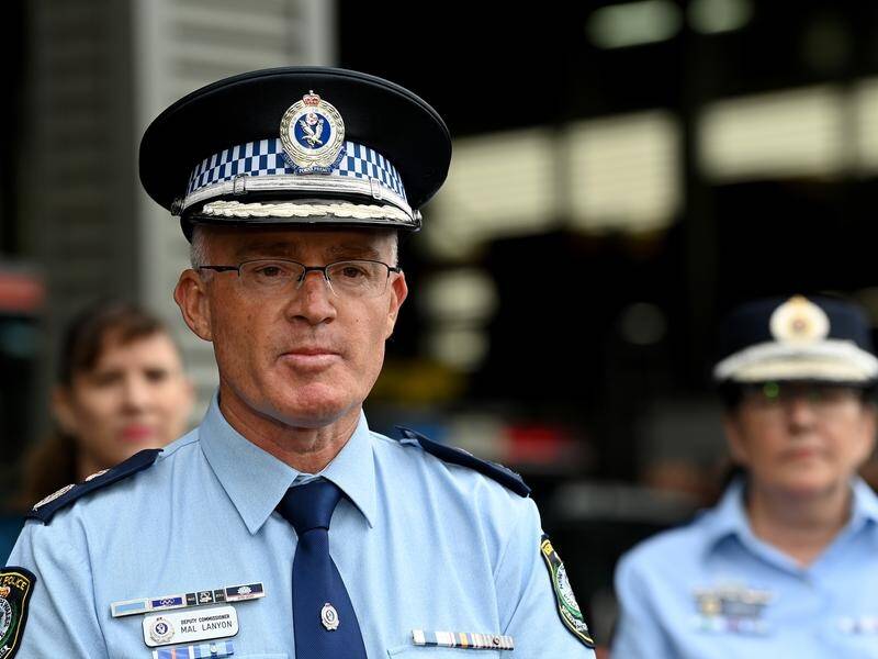 NSW Police Deputy Commissioner Mal Lanyon has been tapped to lead the NSW Reconstruction Authority. (Bianca De Marchi/AAP PHOTOS)